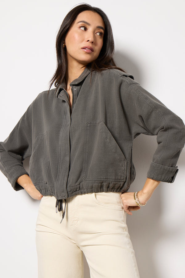 Everve Washed Steel Jacket Washedsteel