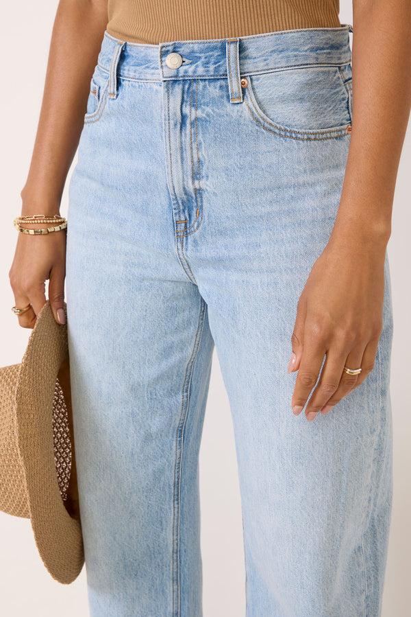 Everve Wes High Rise Barrel Gaze