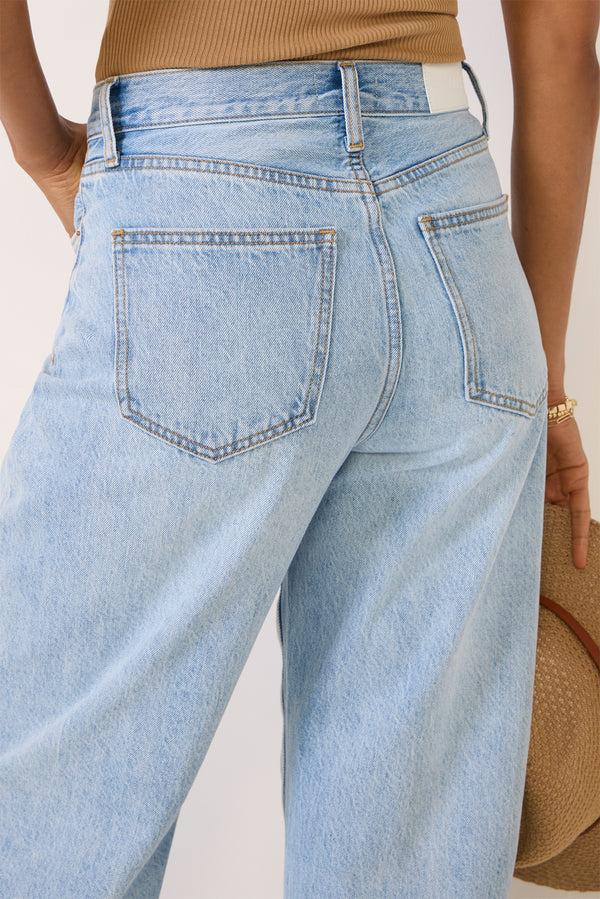 Everve Wes High Rise Barrel Gaze