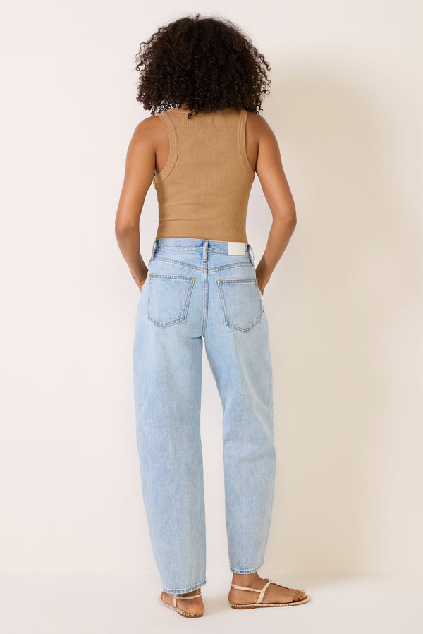 Everve Wes High Rise Barrel Gaze