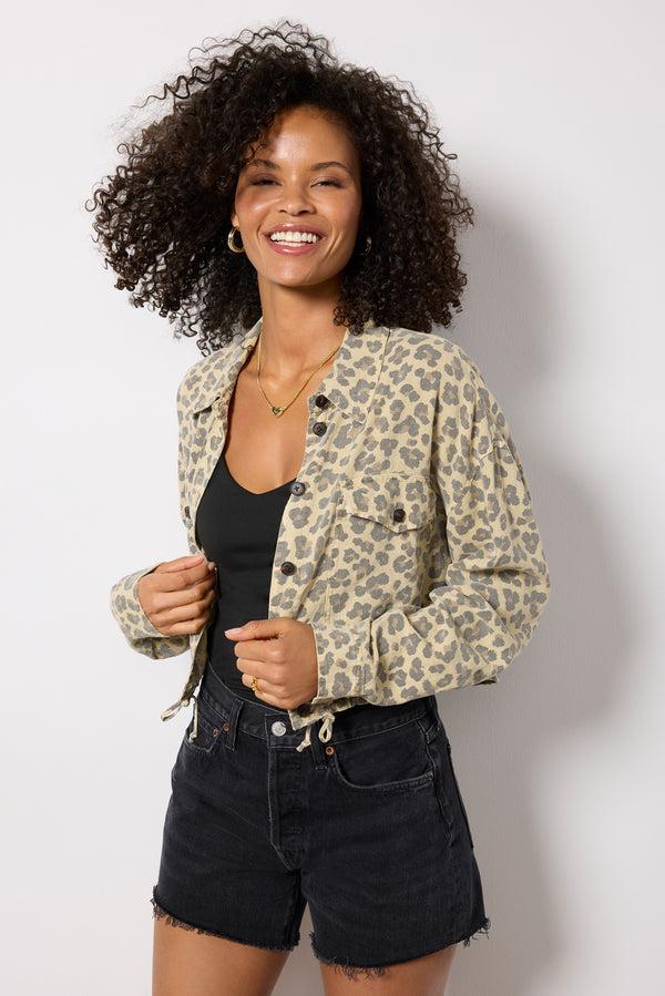 everve Wild Story Jacket Leopardprint