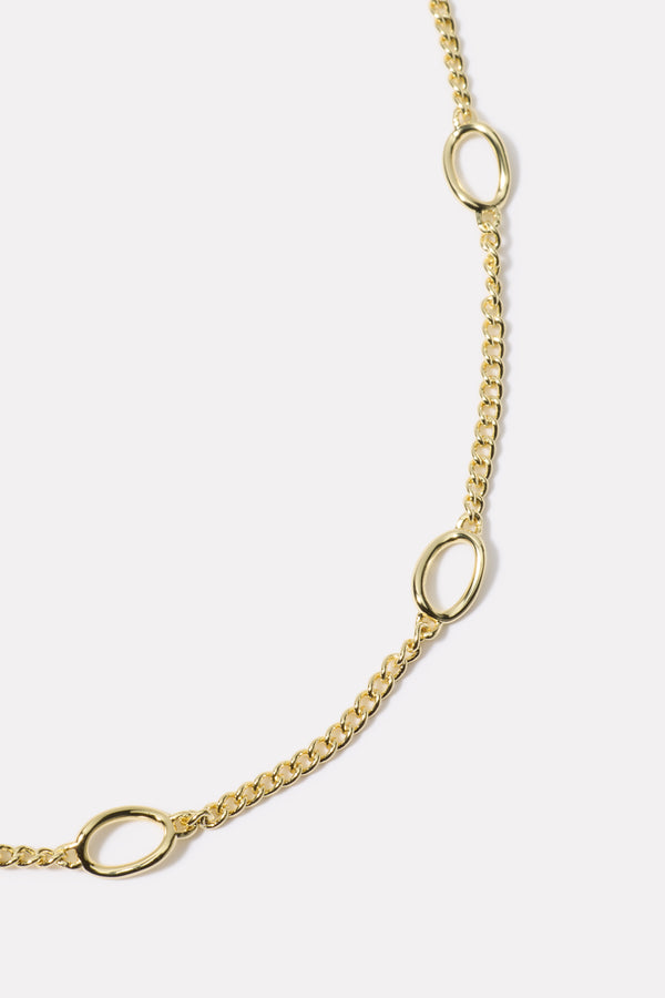 Everve Wilder Link Necklace Gold