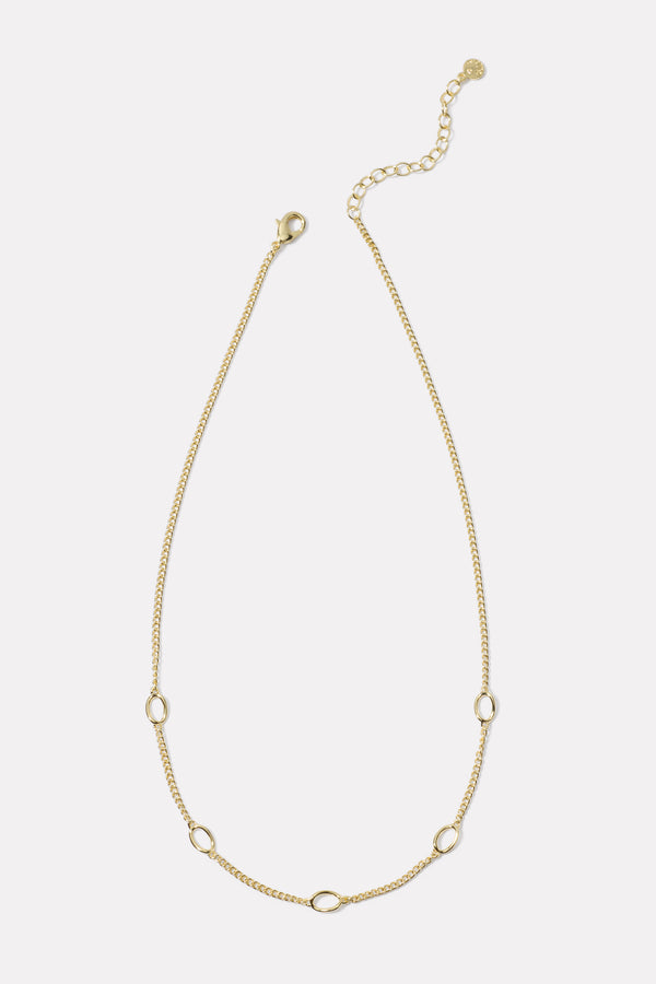 everve Wilder Link Necklace Gold