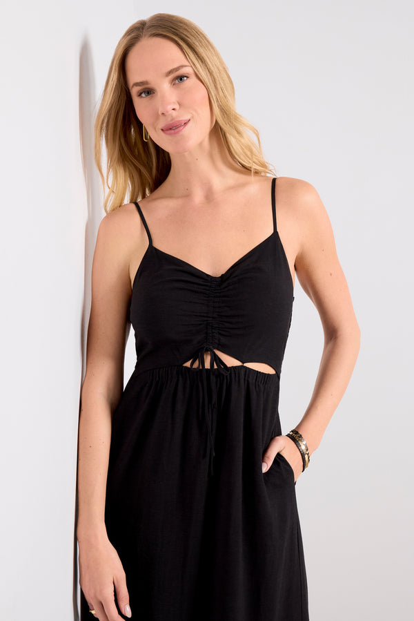 Everve Winslet Maxi Dress Black