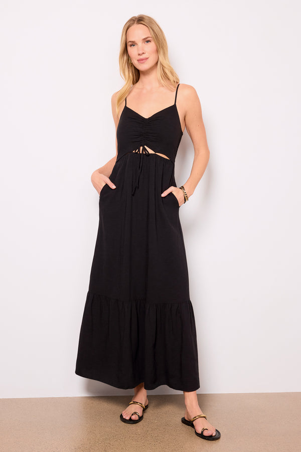 Everve Winslet Maxi Dress Black