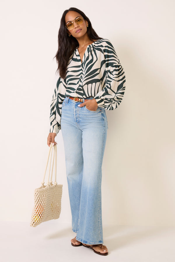 Everve Without A Doubt Blouse Greenoasis