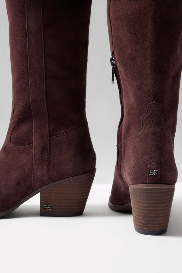 Everve Wyatt Knee Boot Cafenoir