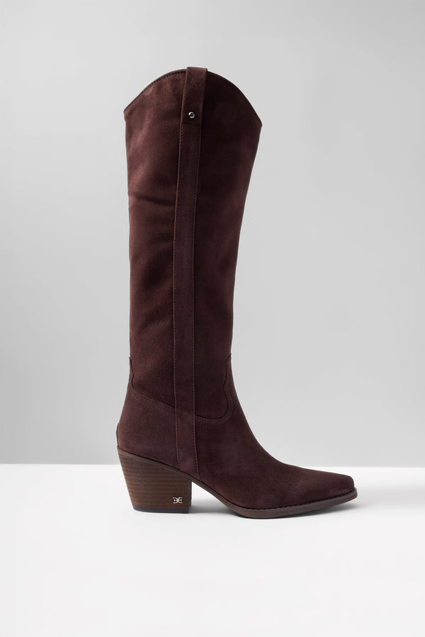 Everve Wyatt Knee Boot Cafenoir