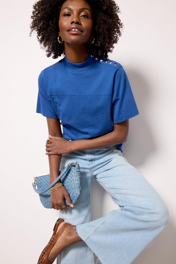 everve Yvette Top Bluetile