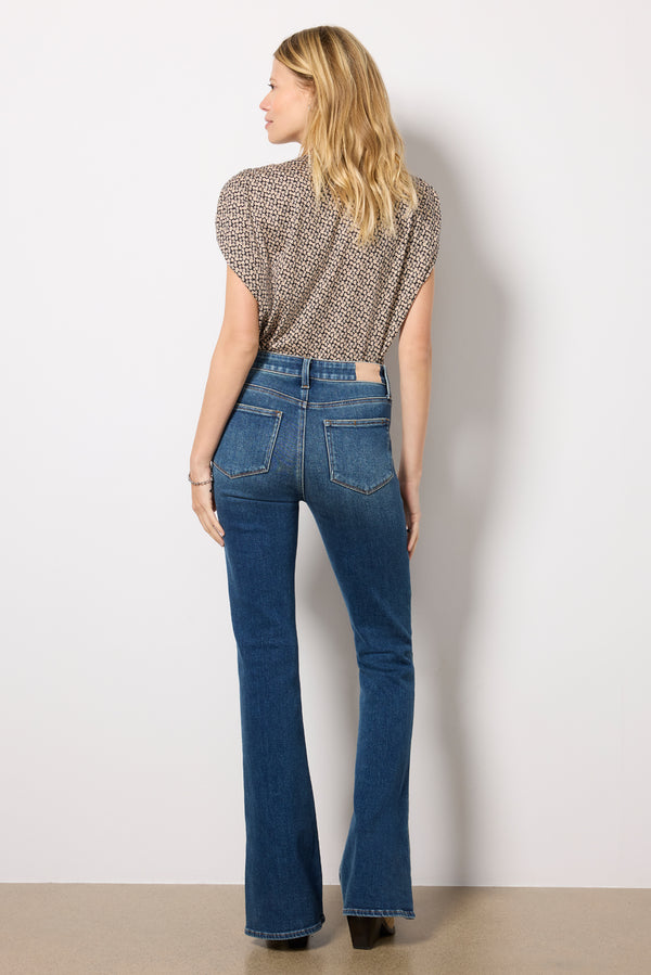 Everve Laurel Canyon W Forward Panel Bootcut Jean Desolate
