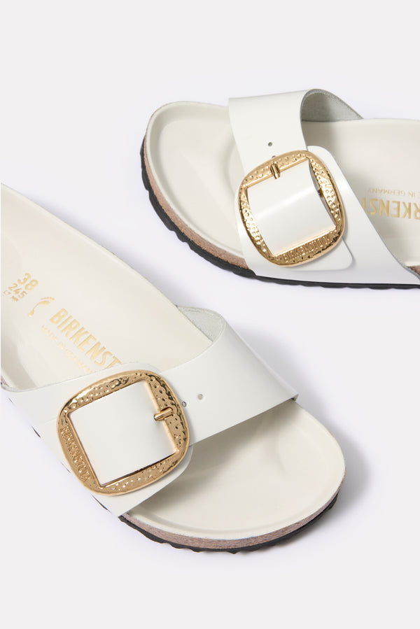 Everve Madrid Big Buckle Gold Hammered Antiquewhite