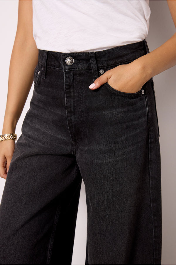 Everve SOFIE HIGH-RISE ANKLE WIDE LEG WITH CUFF Blair