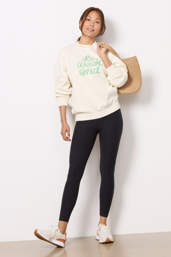 everve Spacedye Caught In The Midi High Waisted Legging Darkestnight