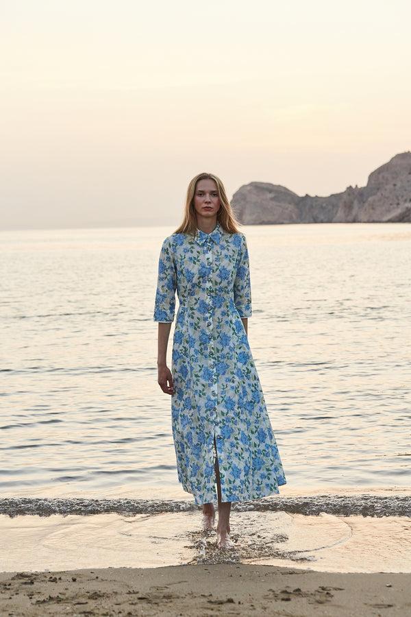evi Grintela Cara Embroidered