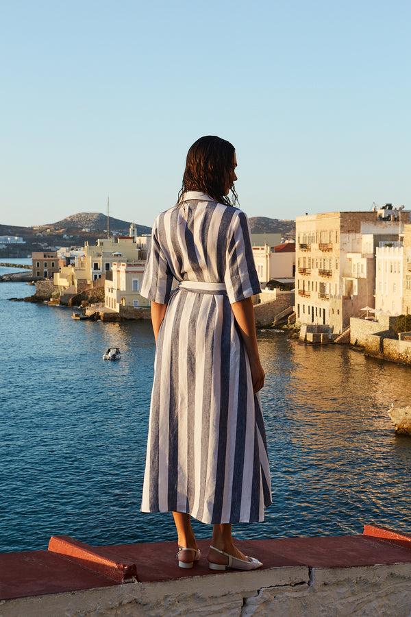 Evi Grintela Valerie Midi SS Stripe