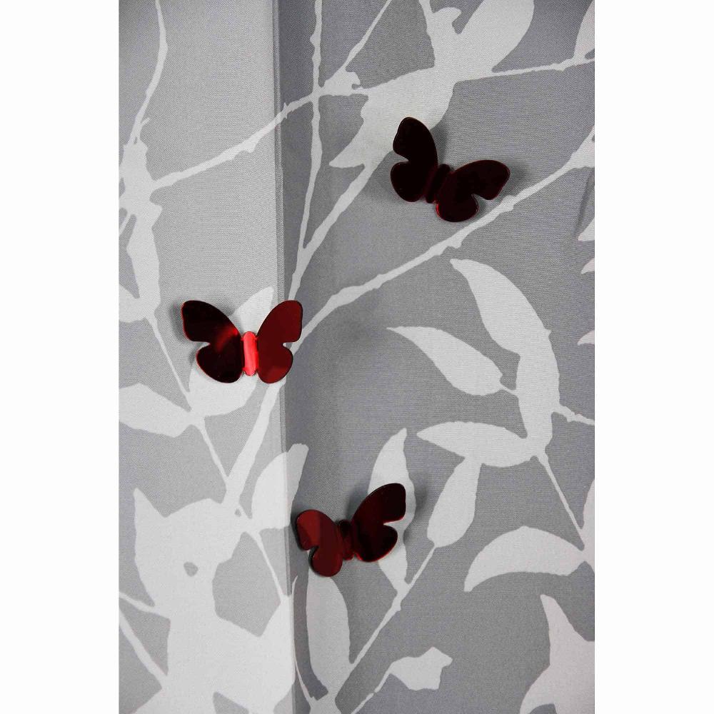 evideco Acrylic Butterfly With Magnet 3 pieces Home Accessories Tie Backs & Magnets Butterfly Magnets