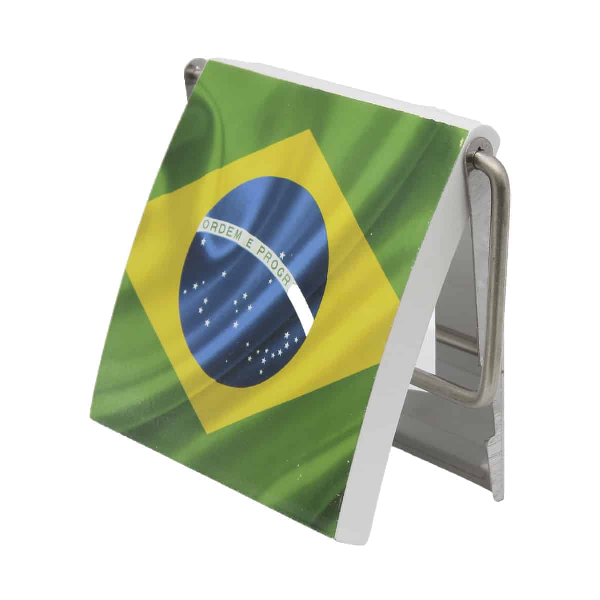 evideco Brazil Wall Mounted Printed Toilet Paper Holder Tissue One Roll Dispenser Toilet Seats & Accessories Toilet Paper Holders & Dispensers