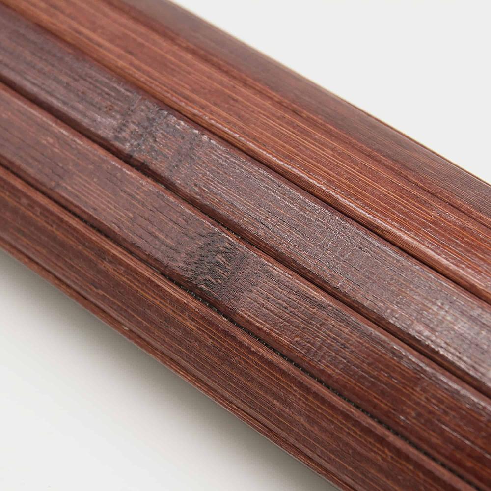 Evideco Brown Bathroom Rug Bamboo Floor Mat 32″L X 20″W Bathroom Mats & Rugs Bath Rugs