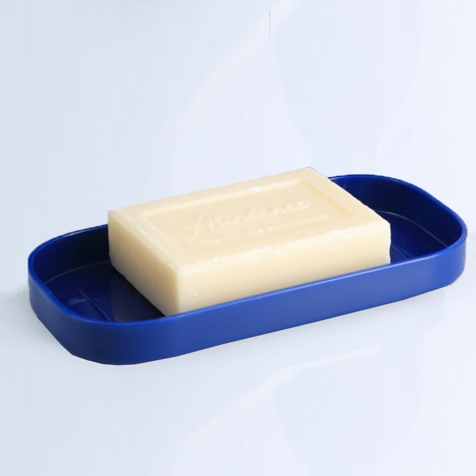 Evideco Chic Royal Blue Bathroom Set – Includes Tumbler Soap Dispenser And Soap Dish – Set Of 3 Accessories Bathroom Accessories Bath Coordinate Sets