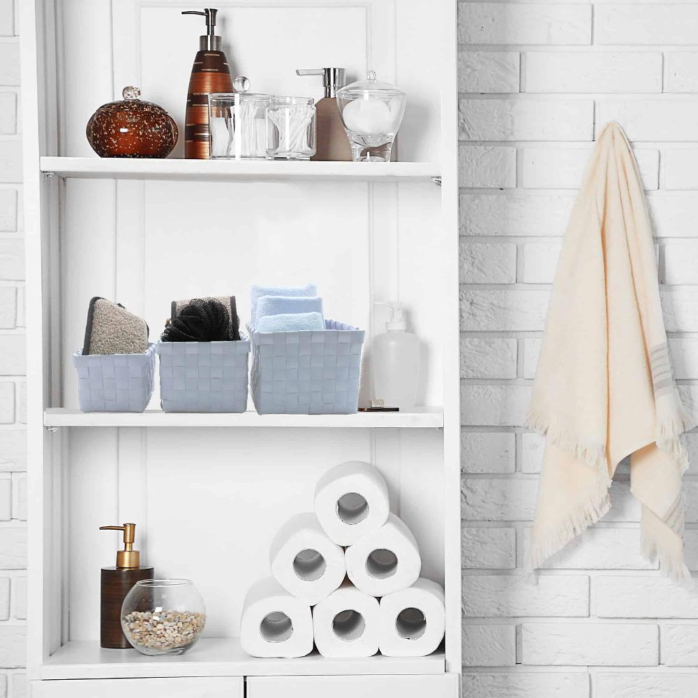 Evideco Contour Bath Rug Memory Foam Mat 3D Pebble Dark Grey 20″L X 20″W Bathroom Storage & Furniture Storage Baskets & Organizers