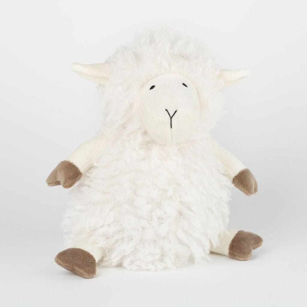 Evideco Decorative Sheep Door Stopper 2.3 Lb Weighted Ecru Home Accessories Door Stops