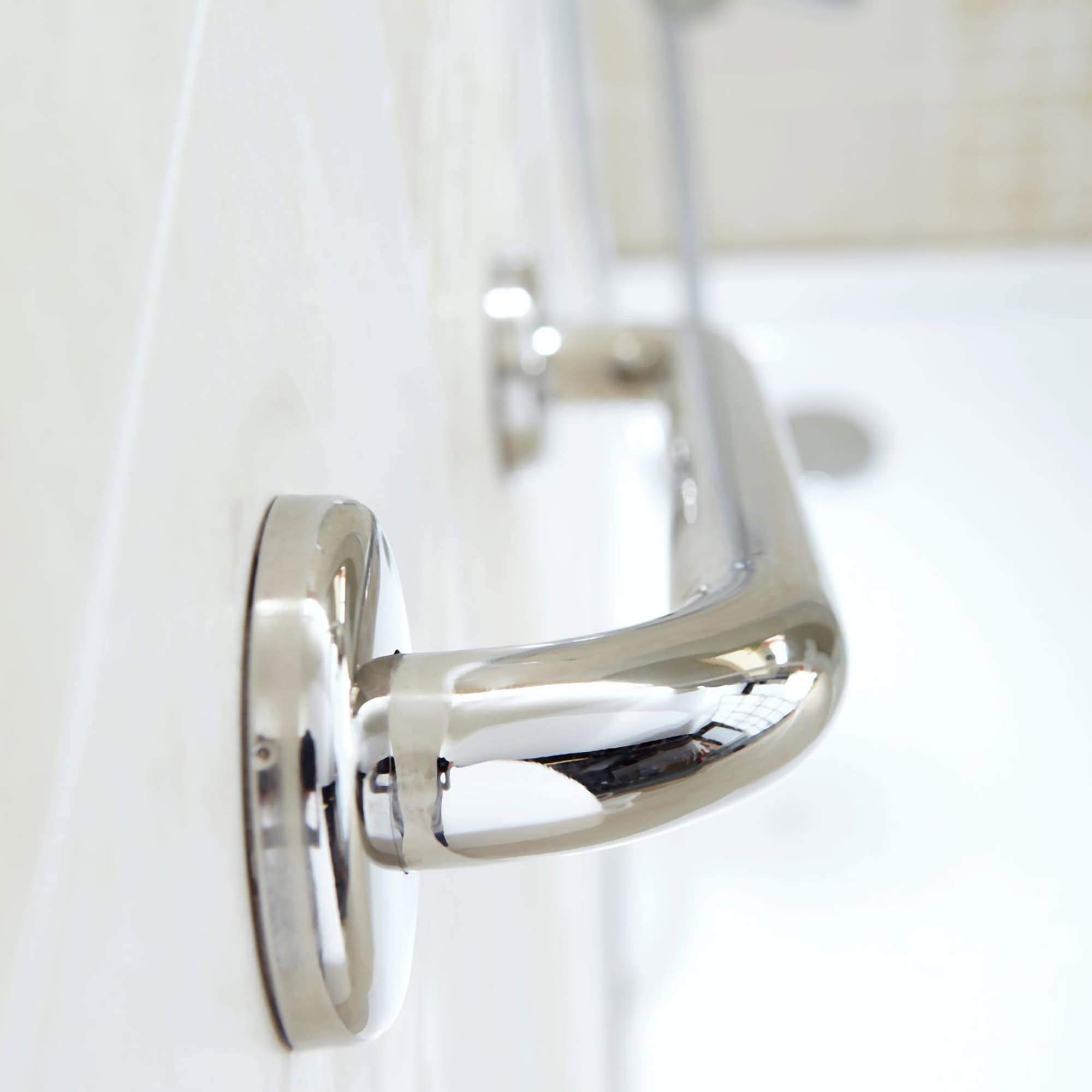 Evideco Grab Bar For Bathroom – Wall-Mounted Rust-Resistant For Enhanced Safety And Support – 11.8 Length Straight Chrome Shower Accessories Safety Grab Bars