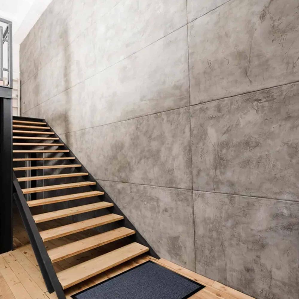 Evideco Large Blue Non-Slip Rubber Door Mat – 48″ X 32″ Heavy-Duty Ideal For Hallways And Entrances Home Accessories Door Mats Indoor