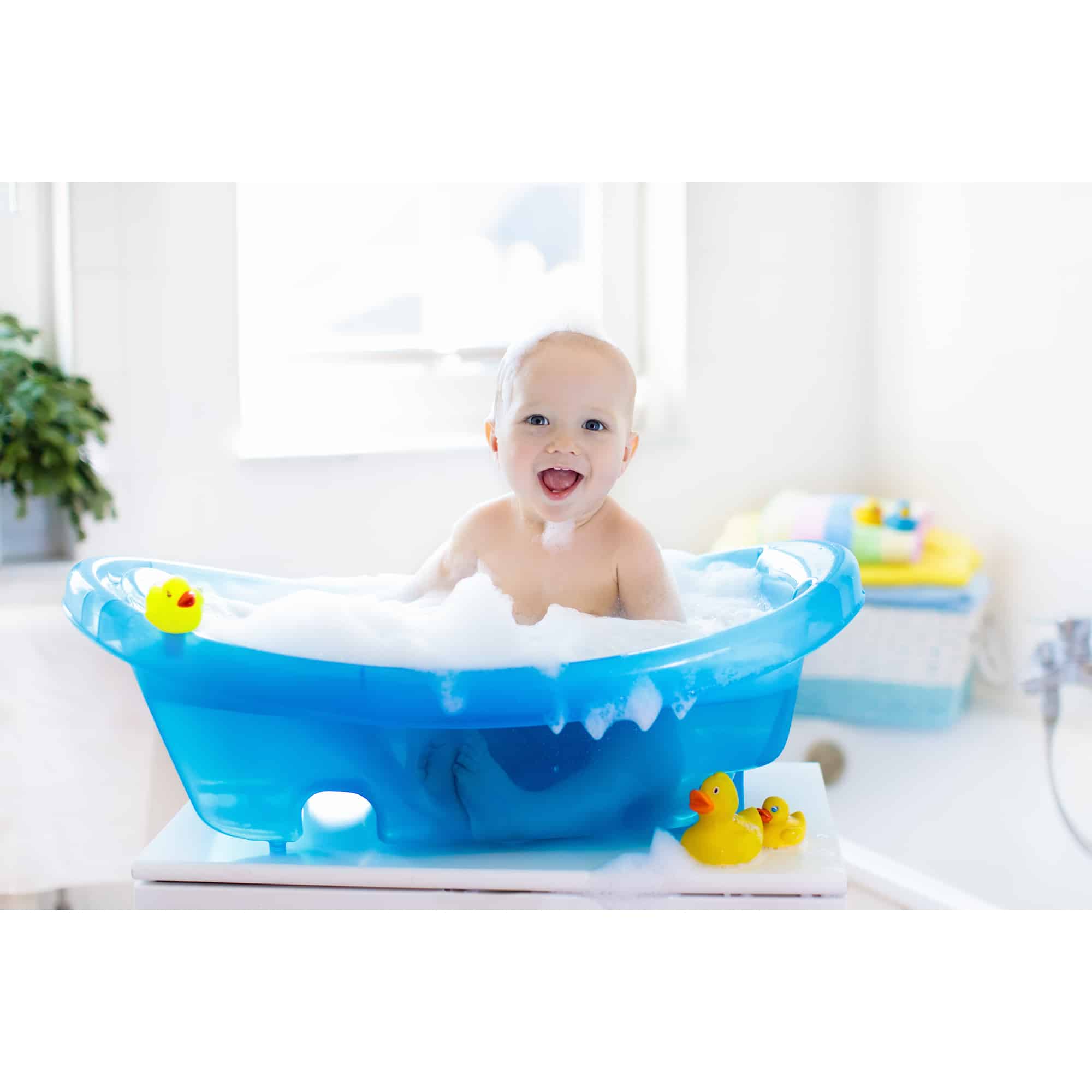 Evideco Non-Toxic Bath Numbered Floating Ducks -for Babies And Toddlers- Set Of 10 Bathroom Accessories Kid's Bath & Toys