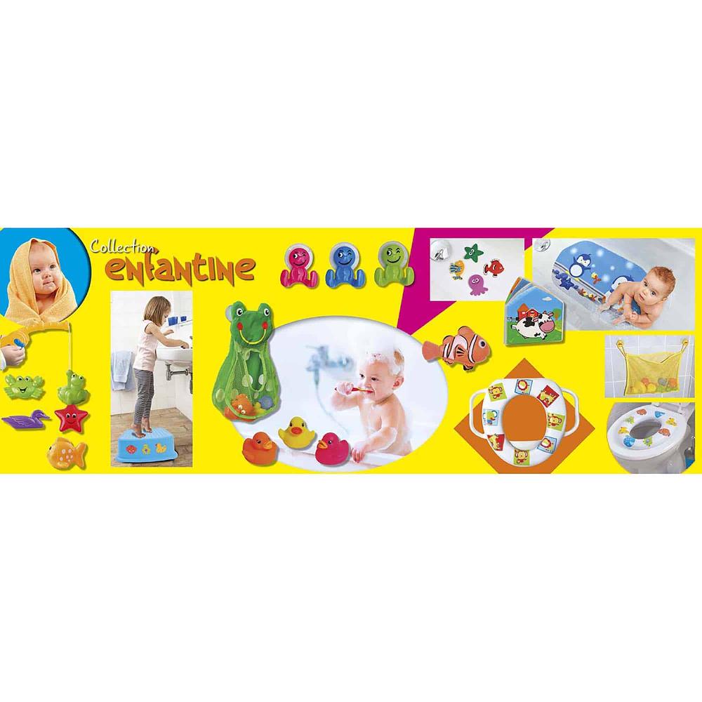 Evideco Non-Toxic Bath Numbered Floating Ducks -for Babies And Toddlers- Set Of 10 Bathroom Accessories Kid's Bath & Toys