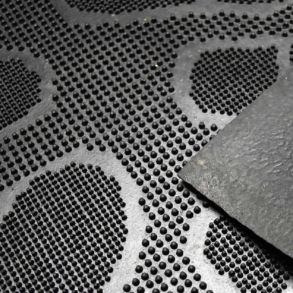 Evideco Outdoor Front Door Mat 30×18 Rubber Shoeprint Home Accessories Door Mats Outdoor