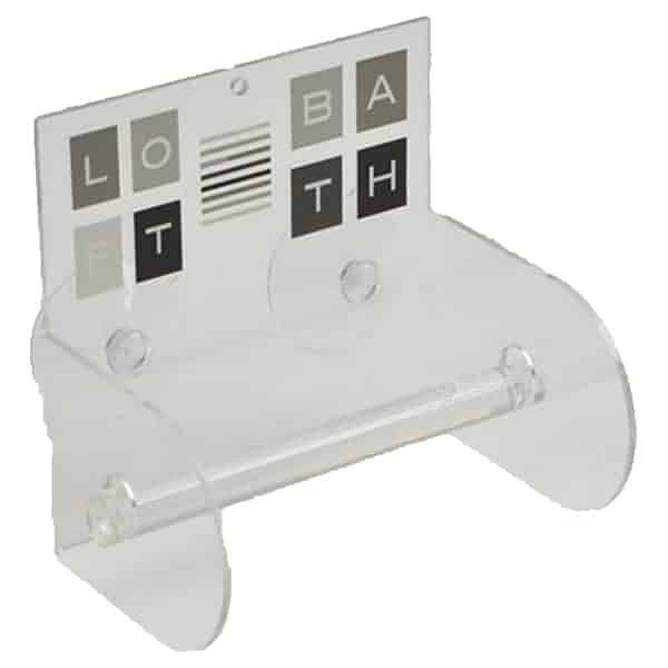 Evideco Peace And Loft Toilet Paper Holder One Roll Tissue Dispenser Suction Mounted Toilet Seats & Accessories Toilet Paper Holders & Dispensers