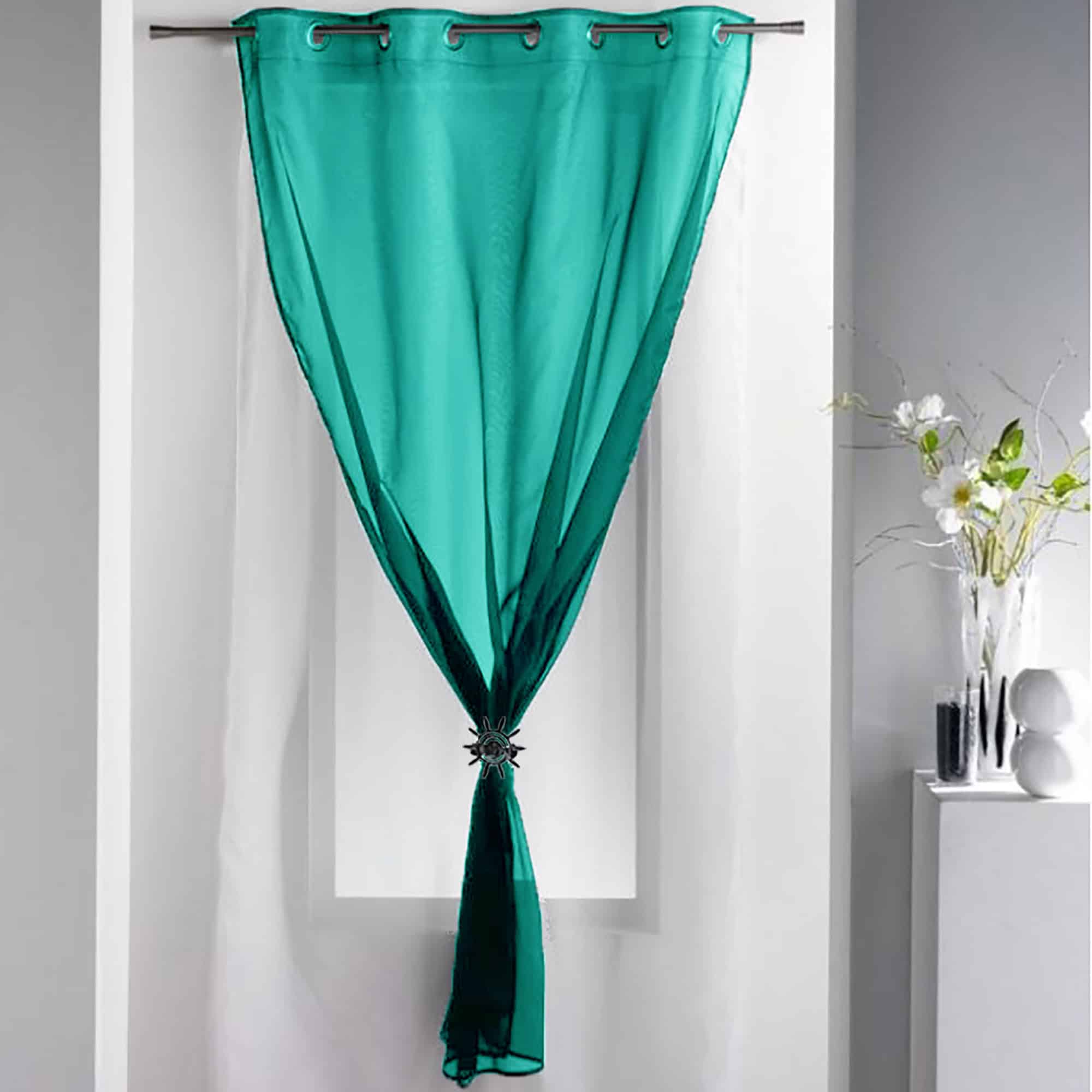 Evideco Set Of 2 Metal Curtain Tiebacks – Helios Sun Design – Elegant Decorative Clips For Drapes And Curtains – Black/Silver Home Accessories Tie Backs & Magnets Curtain Clips Metal Curtain Clips