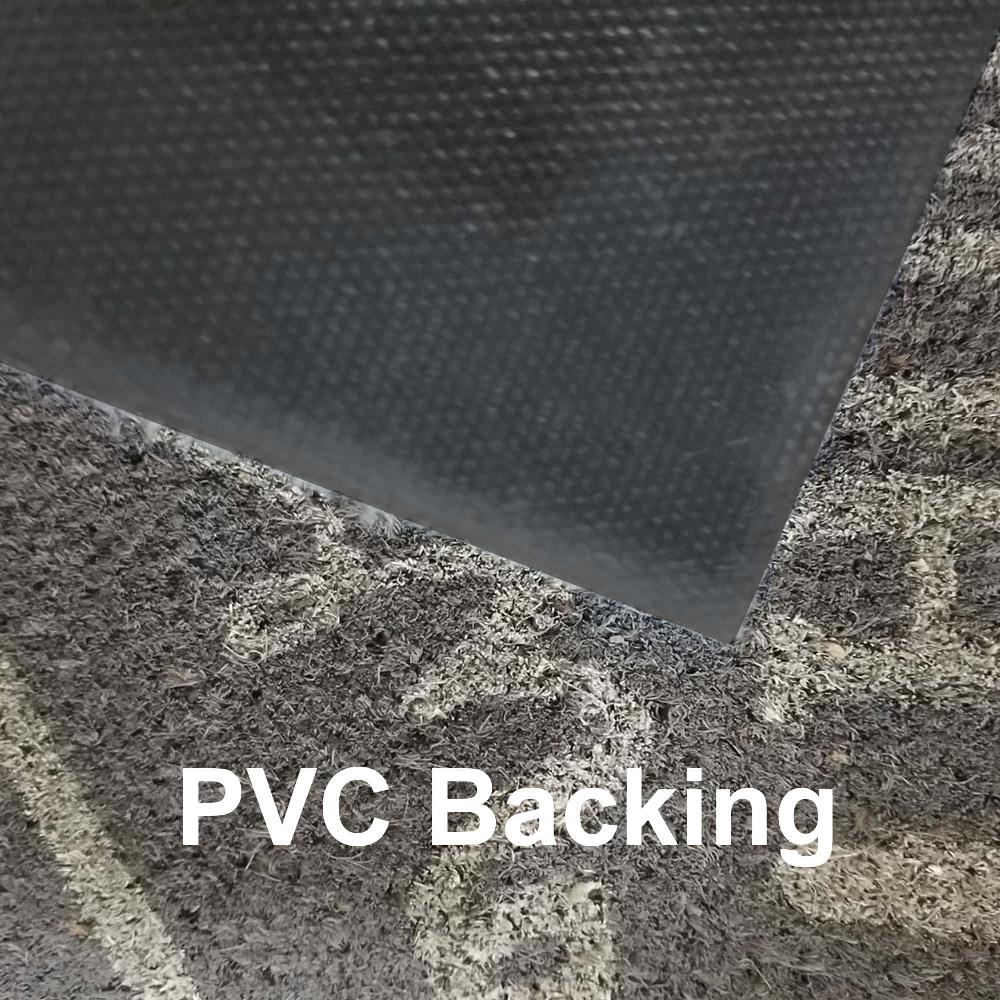 Evideco Sheltered Printed Front Door Mat Welcome Home Coir Coco Fibers Rug 24×16 Gray Home Accessories Door Mats Sheltered Door