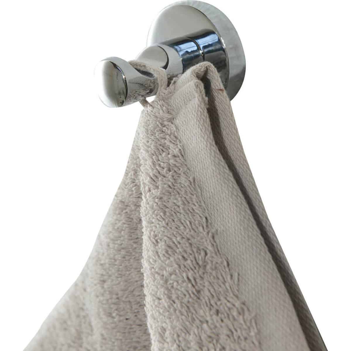 Evideco Wall Mount Towel Hook Single Robe Hook Polished Stainless Steel Curved Hanging Support Rust-Resistant Space-Saving Modern Design For Bathroom Kitchen Bedroom Easy Installation With Hardware Bathroom Storage & Furniture H