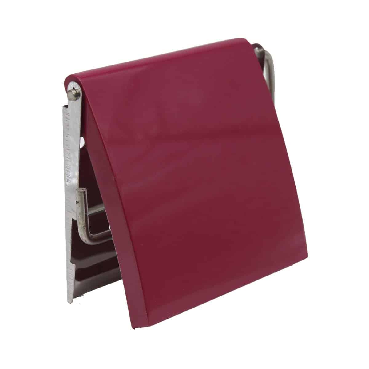 Evideco Wall Mounted Toilet Paper Holder Tissue One Roll Dispenser Finish:Fuchsia Toilet Seats & Accessories Toilet Paper Holders & Dispensers