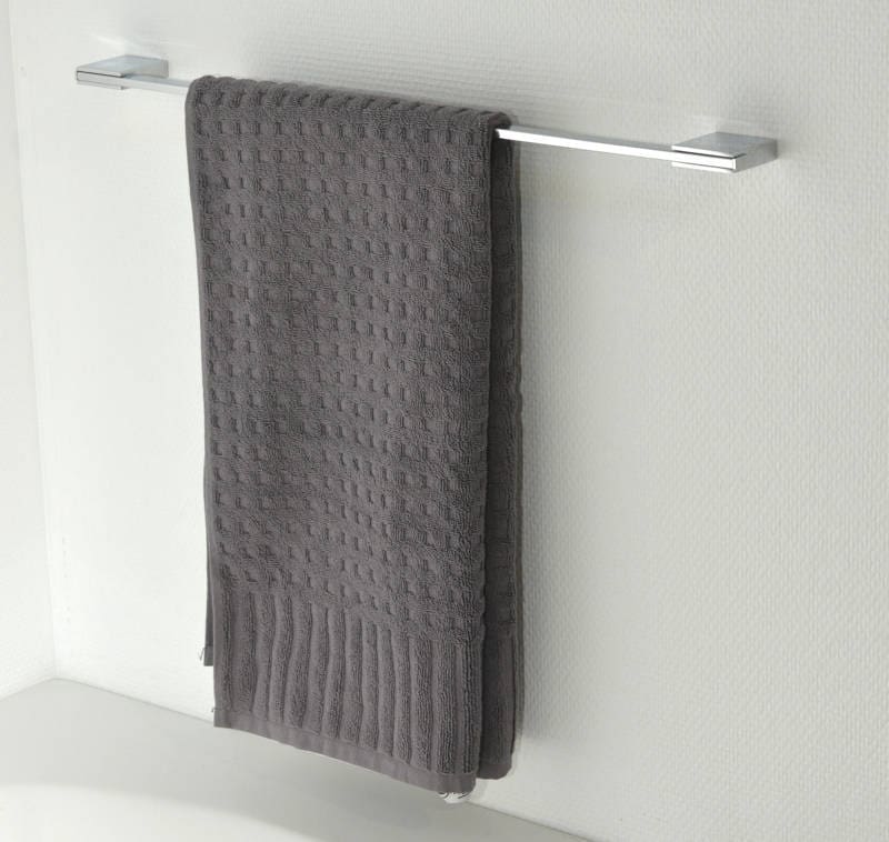 evideco Wall Mounted Towel Bar Stainless Steel Chrome Bathroom Storage & Furniture Hooks & Rails Wall Mount