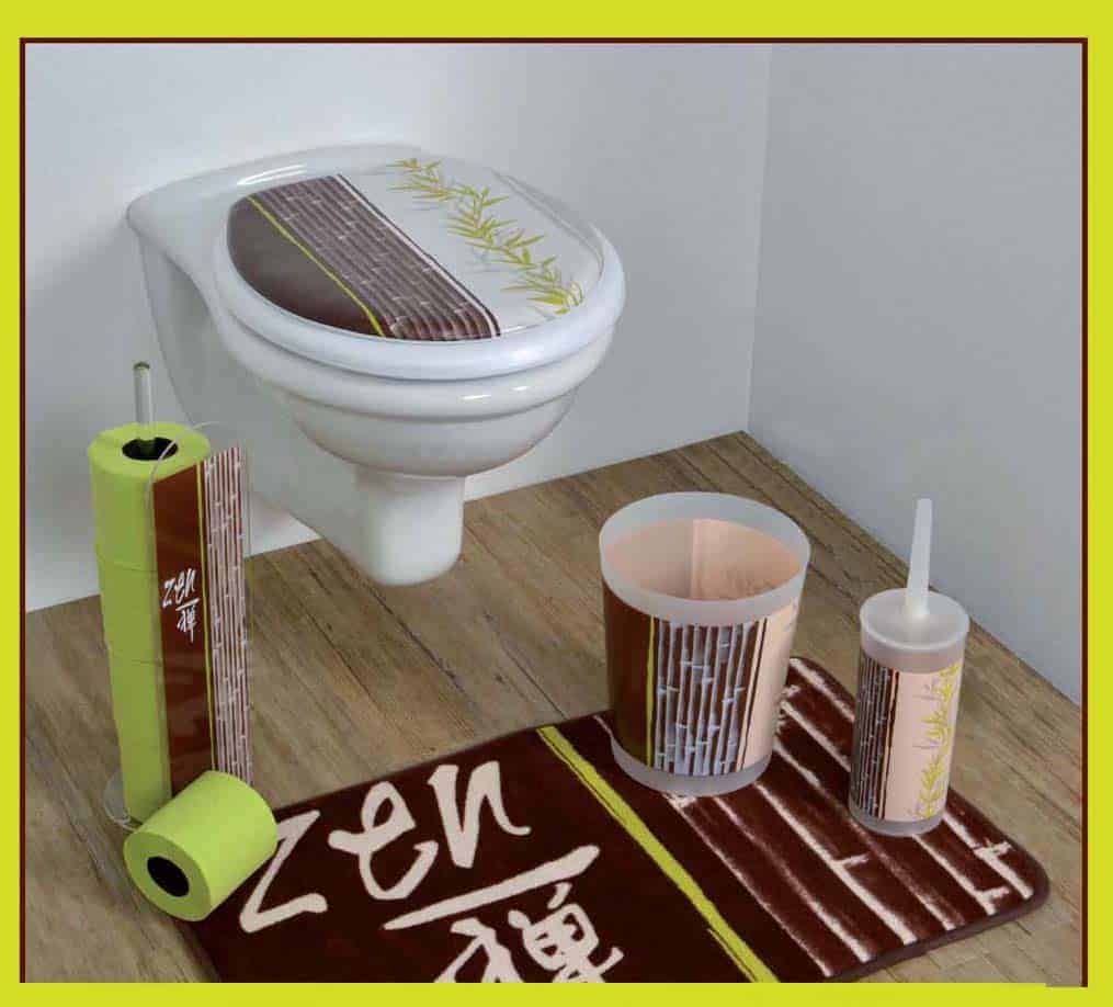 evideco Zen-Inspired Jade Freestanding Toilet Roll Holder – Storage for 4 Rolls Convenient Access Durable Construction with Elegant Print Design Toilet Seats & Accessories Toilet Paper Holders & Dispensers