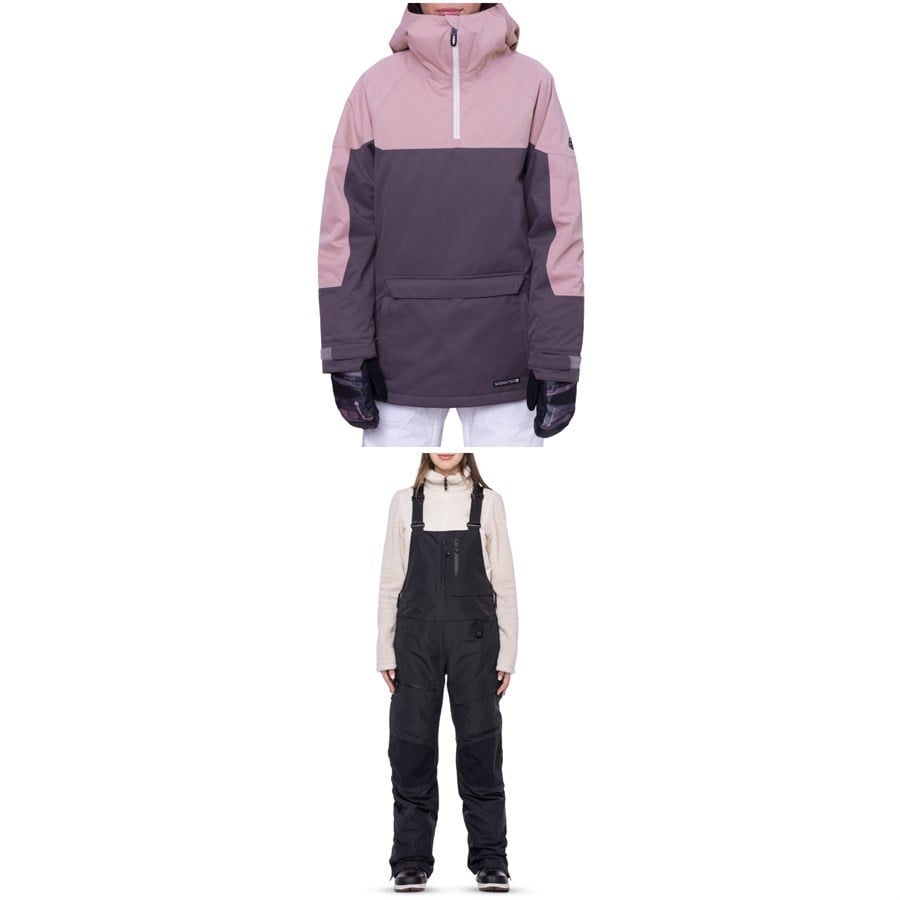 Evo 686 Upton Insulated Anorak + Geode Thermagraph Bibs - Women's 2024
