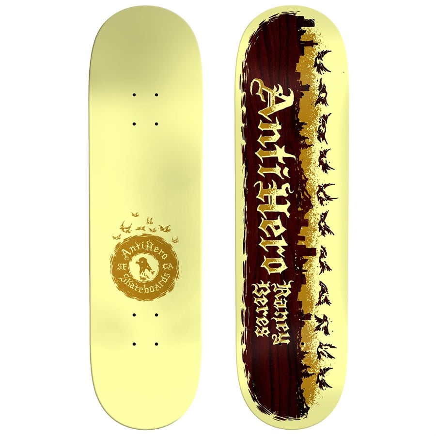evo Anti Hero Raney Pigeon Motioin 8.62 Skateboard Deck