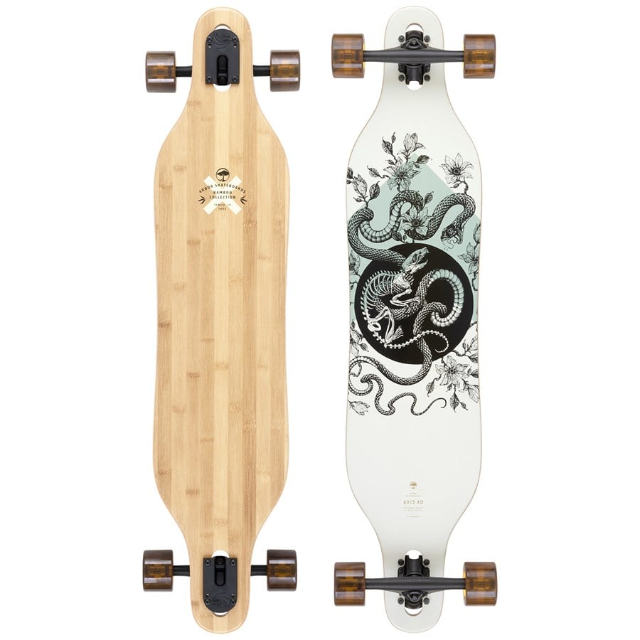Evo Arbor Bamboo El Rose Axis 37 Longboard Complete