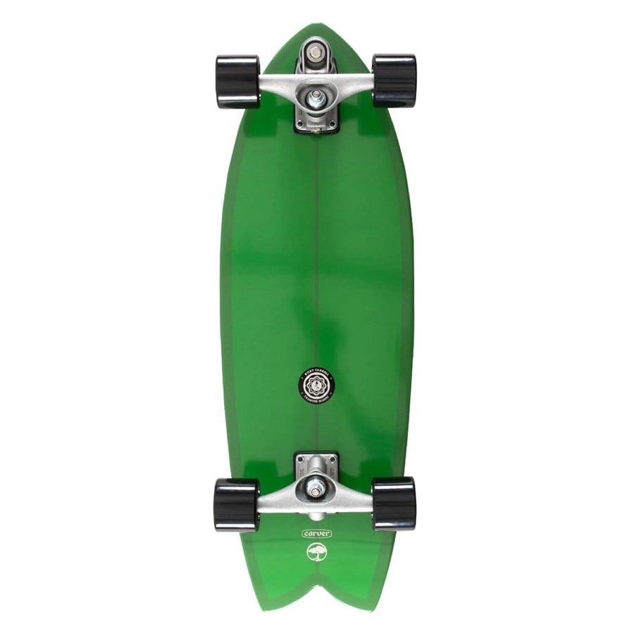 evo Arbor C7 Surfskate Black Rose MFG Cruiser Skateboard Complete