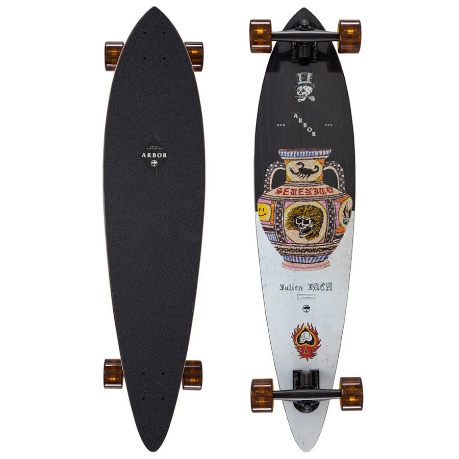 evo Arbor Performance Julien Jaca Fish Longboard Complete