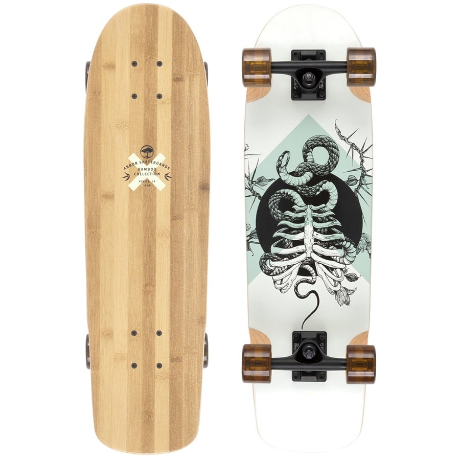 evo Arbor Pilsner Bamboo Cruiser Skateboard Complete