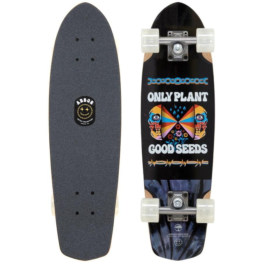 evo Arbor Pocket Rocket Artist Cruiser Skateboard Complete