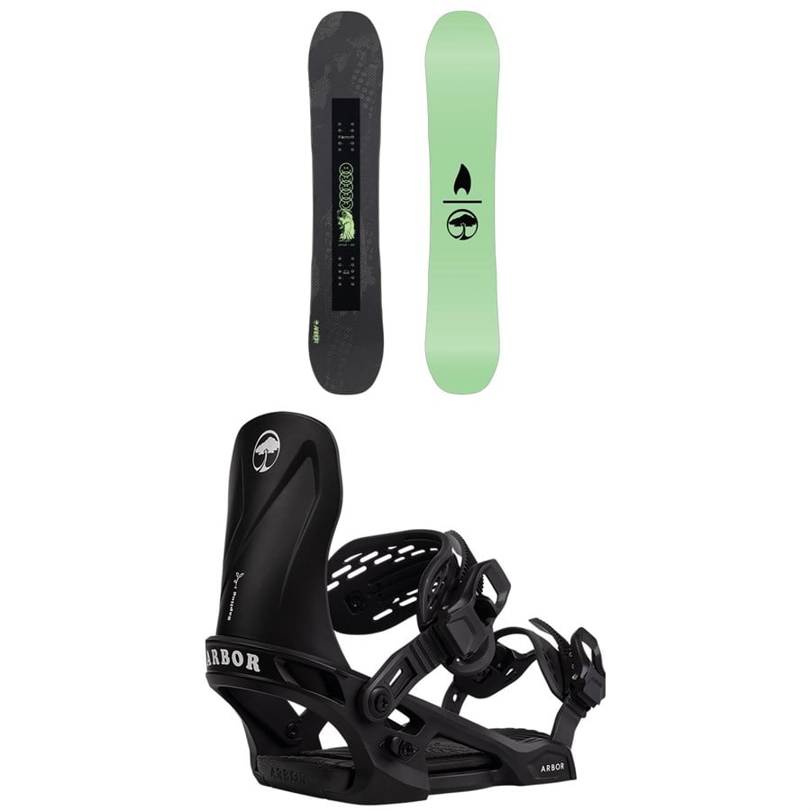 Evo Arbor Votive Snowboard + Sapling Snowboard Bindings - Kids' 2026