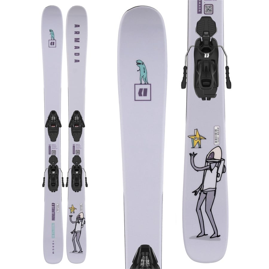 Evo Armada Tantrum 84 Jr. Skis + C5 Bindings - Kids' 2026