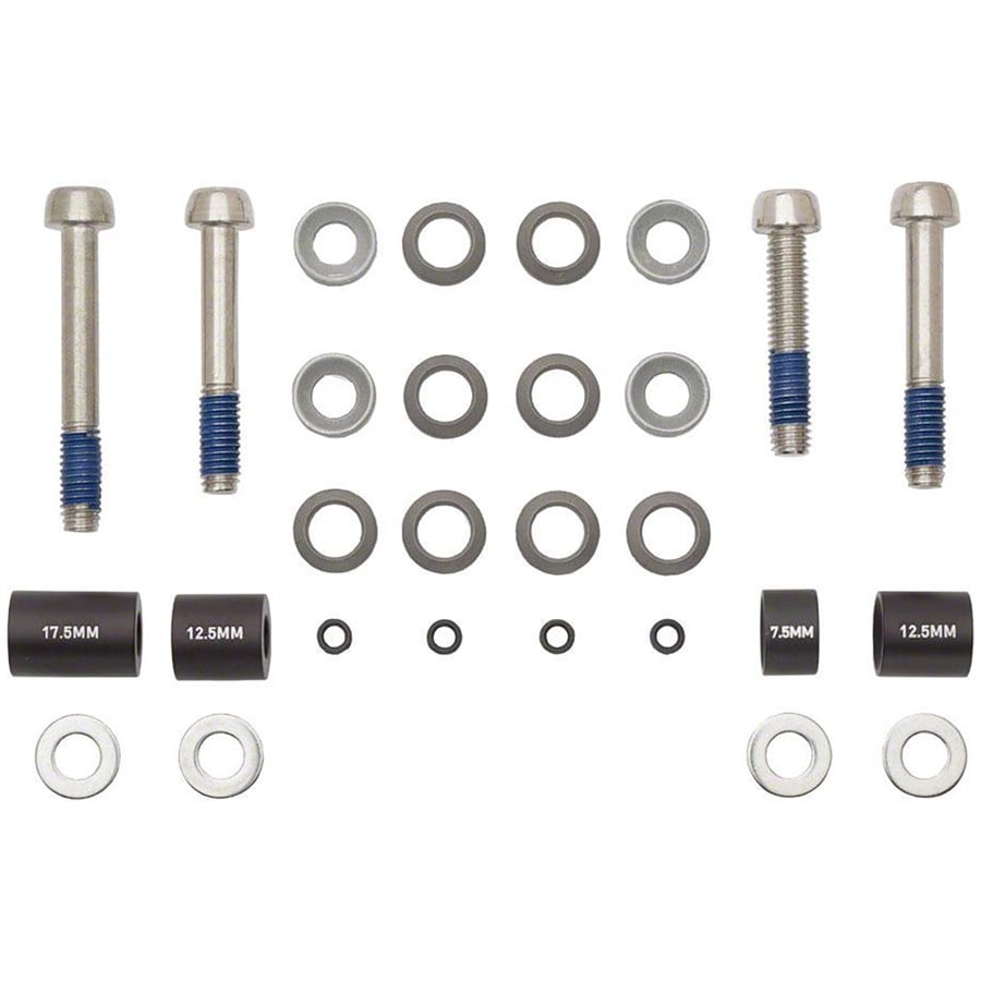 evo Avid / SRAM 20mm Post Mount Disc Brake Adapter for 180 Front and 160 Rear Rotors