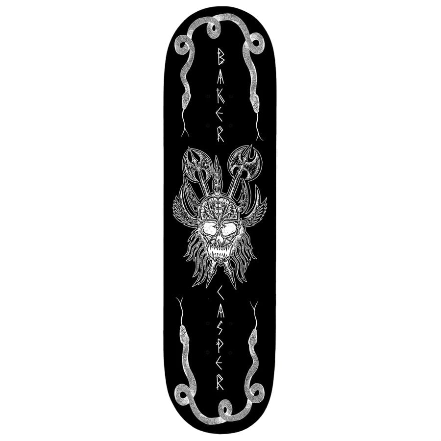 evo Baker Casper Brooker Ruins 8.25 Skateboard Deck