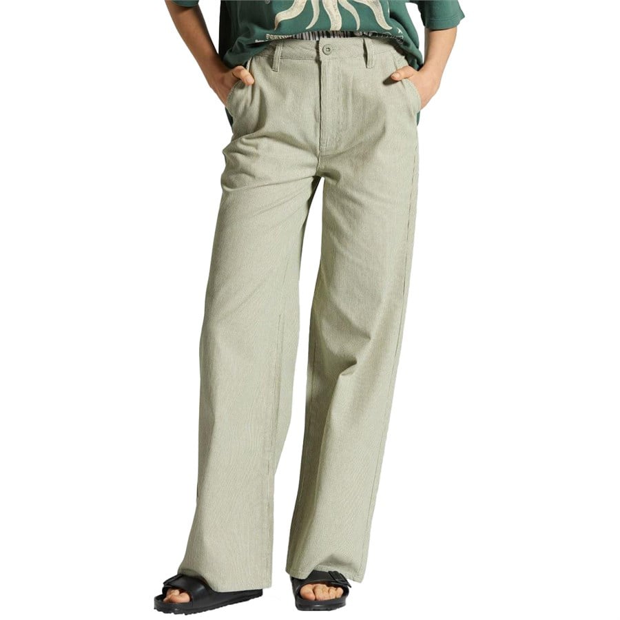 Evo Brixton Victory Full Length Wide Leg Pants - Women's