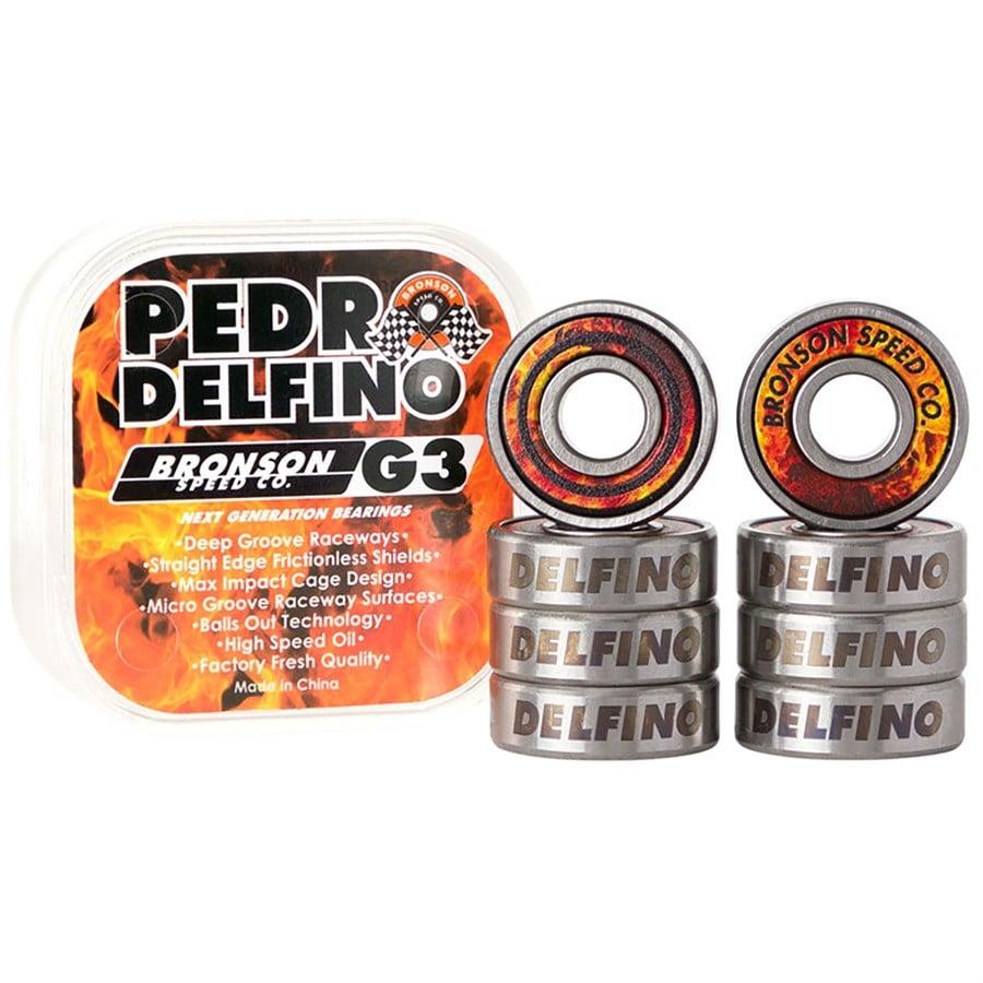 evo Bronson Speed Co. G3 Pedro Delfino Pro Skateboard Bearings